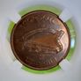 Proof 1928 1d penny high grade coin Image 4
