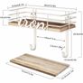 Ironing Board Hanger Wall Mount - Laundry Room Iron and Ironing Board Holder (MULTIPLE COLOURS) Image 5