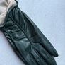 Luxury designer brand gloves by Paula Rowan in the softest of hand stitched leather and silk lining BRAND NEW Image 5