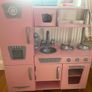 Kidkraft wooden kitchen pink - Like new Image 3