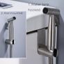 Hand held Toilet bidet sprayer set Kit Stainless Steel Hand Bidet faucet for Bathroom hand sprayer shower head self cleaning Image 5