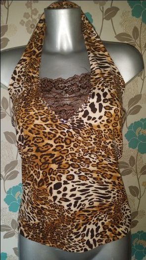 Lovely unusual animal print top size 12/14