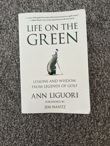 Golf wisdom book Life on the green