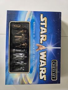 Star Wars Episode II Attack of the Clones Chess Set