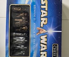 Star Wars Episode II Attack of the Clones Chess Set