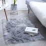 Fluffy Rug, Queta Soft Bed Rug Faux Sheepskin Rug Runner for Living Room Nursery Bedroom Sofa Mat Car Bedside Rug (FREE POSTAGE) Image 6