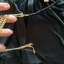Jumpsuit by Michael Kors navy heavy material flared leg Image 7