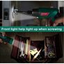 HYCHIKA Cordless Screwdriver 2000mAh 3.6V with 36 Accessories, LED Light Image 5