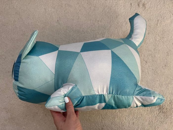 Aphmau Meemeows Blue Diamond Kitty Cats Soft Plush Large approx. 45cm. Used Please see photos