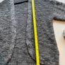 Zara knit oversized grey cardigan M Image 2
