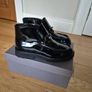 Laura Bellariva Black leather patent ankle boots Image 2