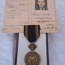 Belgium WW11 POW Medal with Documents Image 4