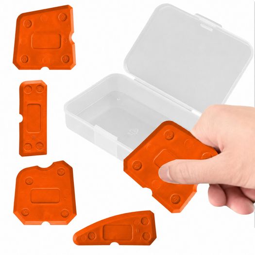Silicone Sealant Finishing Caulking Tool Kit Set 5pcs