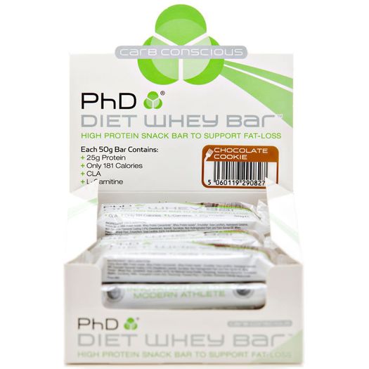 PhD Nutrition Diet Whey 2kg + Diet Whey Bars 12 Pack