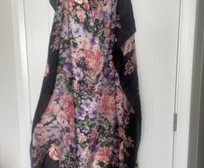 Silk Massimo Dutti Extra Large Wrap