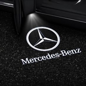 Merecedes 2X Car Door Lights Logo Laser Decor Project Ghost Lamp For Mercedes Benz