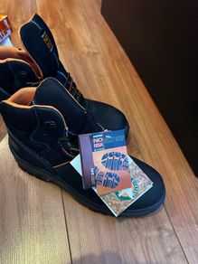 no risk work boots  10