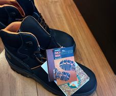 no risk work boots  10