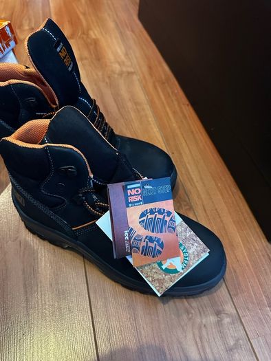 no risk work boots  10