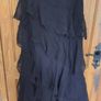 Coast black bandeau silk maxi dress  (free postage) Image 2