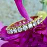 Vintage 1.8ct Diamond Eternity Ring / Wedding Band - 18ct Image 5