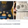 Denmark rare euro Probe essai Trial Prototype 9 Coin Set 2002 Rare Image 10