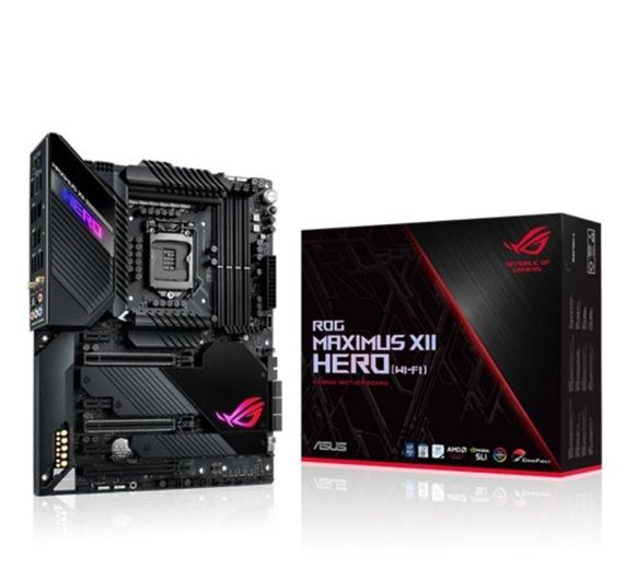 ASUS ROG Maximus XII HERO (WI-FI) LGA 1200 (Intel 10th Gen) Intel Z490 (WiFi 6) ATX Intel Motherboard