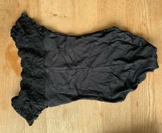 black leotard