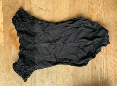 black leotard