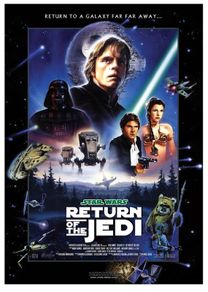 Star Wars Return of the Jedi Flag.