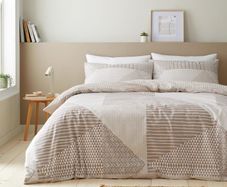 Catherine Lansfield Reversible Double Duvet Cover Set