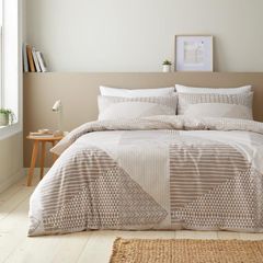 Catherine Lansfield Reversible Double Duvet Cover Set