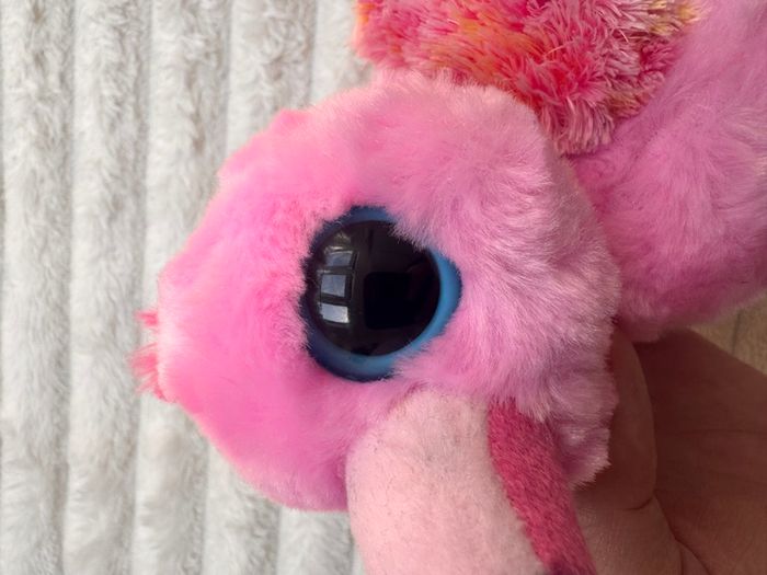 Aurora Yoohoo and Friends Pinkee Flamingo Plush approx. 15 cm. (without legs) Used Please see photos