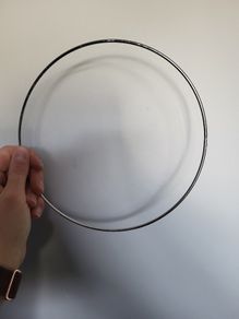 Metal hoop 20cm for crafting NEW