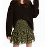 Skirt green leopard print Image 2