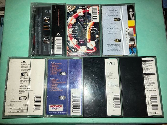 THE JAM & Paul Weller On Tape Cassette
