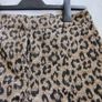 Leopard print cropped trousers Image 4