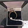 14ct  gold diamond &sapphire ring Image 2