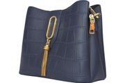 Faux Leather Croc Effect Bucket Bag - BRAND NEW
