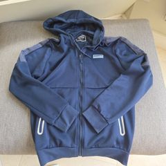 McKenzie navy full zipped hoodie size medium