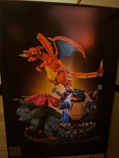 LEGO Pokemon 72153 Venusaur, Charizard, Blastoise Sealed