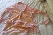 Regine Pink Wraparound Top