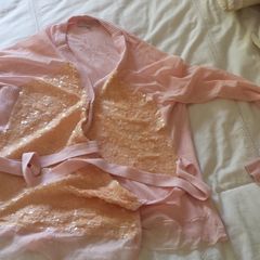 Regine Pink Wraparound Top