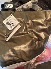 ed hardy tote bag brand new