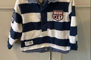 Next long sleeve rugby style top 12- 18