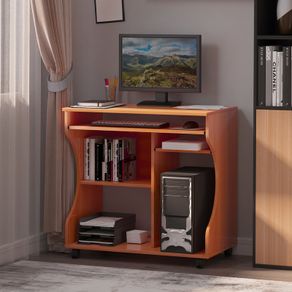 Multi Storage Compact Work Desk, with Wheels