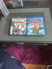 How to train your Dragon 1+2 Blu rays