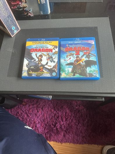 How to train your Dragon 1+2 Blu rays
