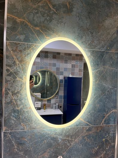 EX Display Tavistock Aster Oval LED bathroom mirror