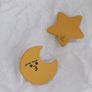 Moon & star earrings Image 2